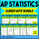 Goldie’s Guided Note Bundle for AP® Statistics