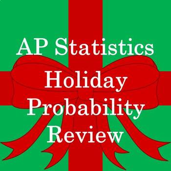 Preview of AP Statistics Holiday Themed Probability Practice