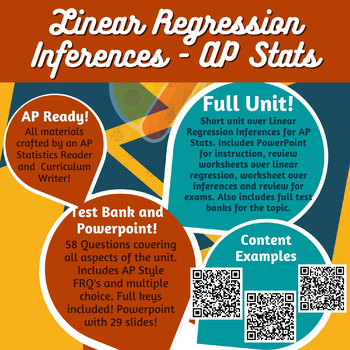 Preview of AP Statistics: Linear Regression Inferences