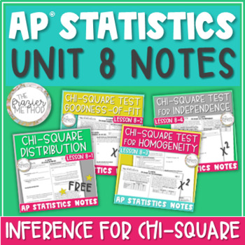 Preview of AP Statistics Notes Inference for Chi-Square Distribution Goodness of Fit Test