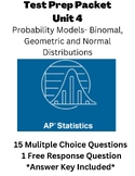 AP Statistics- Probability Models: Geometric, Binomial and