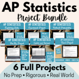 AP Statistics Project Bundle! 6 Projects + digital versions