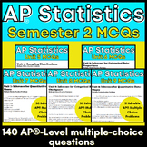 Goldie's AP® Statistics Semester 2 Multiple Choice Questio