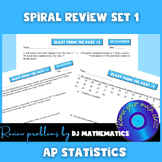 AP Statistics Spiral Review Set 1