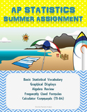 AP Statistics Summer Assignment - No Prep