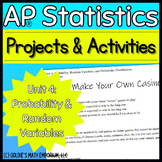 Goldie’s Unit 4 Projects & Activities for AP® Statistics
