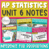 AP Statistics Unit 6 Notes Confidence Interval & Hypothesi