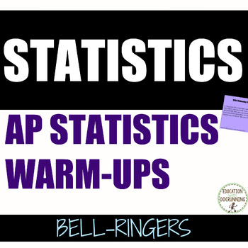 Preview of AP Statistics Warm Ups