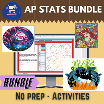 Preview of AP Stats Digital Activities for all chapters!