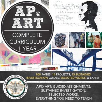 Preview of AP Art & Design Portfolio Assignments Sustained Investigation & Selected Works