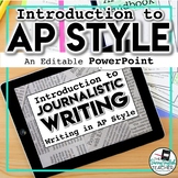 AP Style (Associated Press) Teaching PowerPoint for Journa