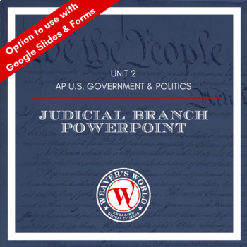 Preview of AP U.S. Government & Politics Judicial Branch | AP Government Supreme Court