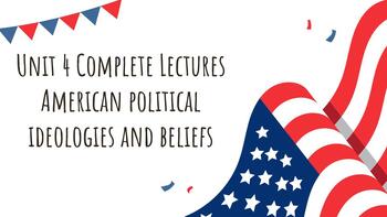 Preview of AP U.S. Government and Politics Complete Lectures GoogleSlides Unit 4.1-4.10