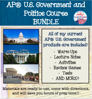 Preview of AP® Government and Politics Course Bundle