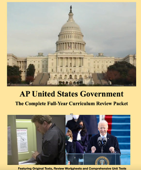 Preview of AP®  US Government - Comprehensive Full-Year Accompanying Curriculum