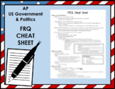 AP US Government & Politics FRQ Cheat Sheet