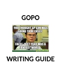 AP US Government & Politics Writing Guide