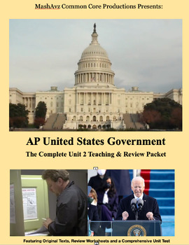 Preview of AP® US Government -- Unit 2 Bundle (Interactions Among the Branches)