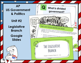 AP US Government Unit #2 Legislative Branch AMSCO Google Slides