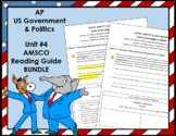 AP US Government Unit #4 AMSCO Reading Guide BUNDLE - Stud