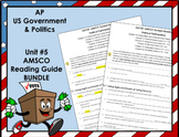 AP US Government Unit #5 AMSCO Reading Guide BUNDLE - Stud
