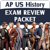 AP US HISTORY EXAM REVIEW PACKET - FILL IN THE BLANK STYLE!