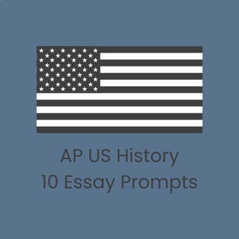 essay prompts for us history