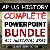 AP US History (APUSH) Full PowerPoint Set! Includes Units 