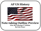 AP US History Note Taking Outline BUNDLE Preview