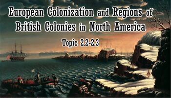 Preview of AP US History PowerPoint Topic 2.2-2.3 (EARLY COLONIAL AMERICA)