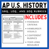 AP U.S. History Rubric - Long Essay, DBQ, Short Response