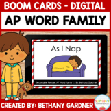 AP Word Family - Short A Decodable Reader - Boom Cards - I
