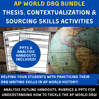 Preview of AP World DBQ- The Ultimate Guide for Context, Thesis, Sourcing & Corrections!