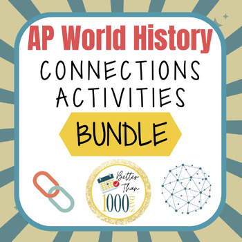 Preview of AP World History Connections Activities BUNDLE