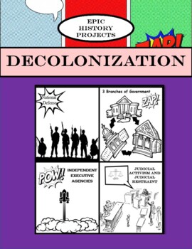 AP World History: Decolonization & New States – Comic Book Project
