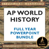 AP World History Modern: Full Year PPT Bundle