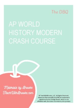 Preview of AP World History Modern Crash Course : The DBQ