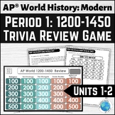 AP® World History Period 1 Review Game | Units 1-2 1200-14