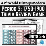 AP® World History Period 3 Review Game | Units 5-6 1750-19