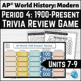 AP® World History Period 4 Review Game | Units 7-9 1900-Pr
