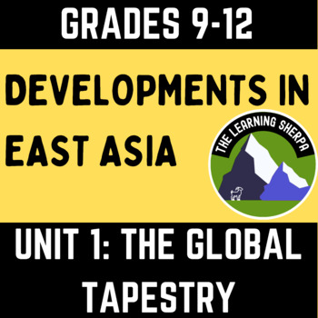 Preview of AP World History PowerPoint East Asia AP World Unit 1 The Global Tapestry