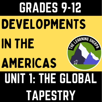 Preview of AP World History PowerPoint The Americas AP World Unit 1 The Global Tapestry