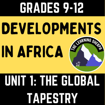 Preview of AP World History PowerPoint Africa AP World Unit 1 The Global Tapestry