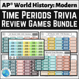 AP® World History Review Time Periods Game Bundle | End of
