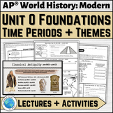 AP® World History Unit 0 Foundations Lesson and Activities
