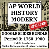 AP World History Unit 5 & 6 Bundle (1750-1900) - Slides Pr