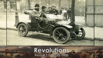 AP World History Unit 5 PowerPoint & Notes – Revolutions – Exam Review