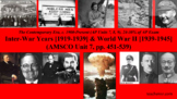 AP World History: Unit 7, 8, 9 [lecture 2/5]: Inter-War & 