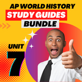 AP World History - Unit 7 Study Guides Bundle (AMSCO)