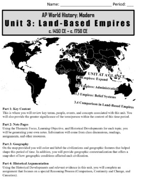 Preview of AP World History: Unit Guide #3